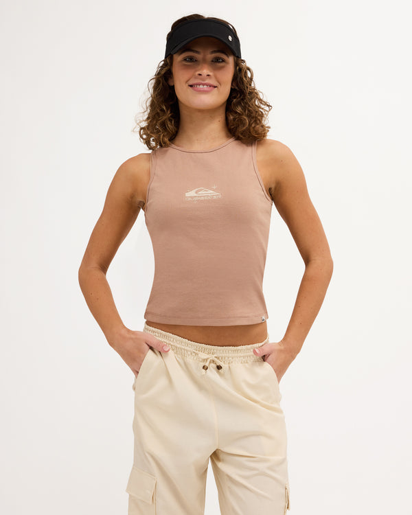 Womens Omni Star Rib Tank