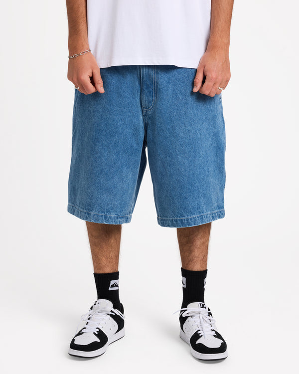 Mens Wrench Denim Shorts