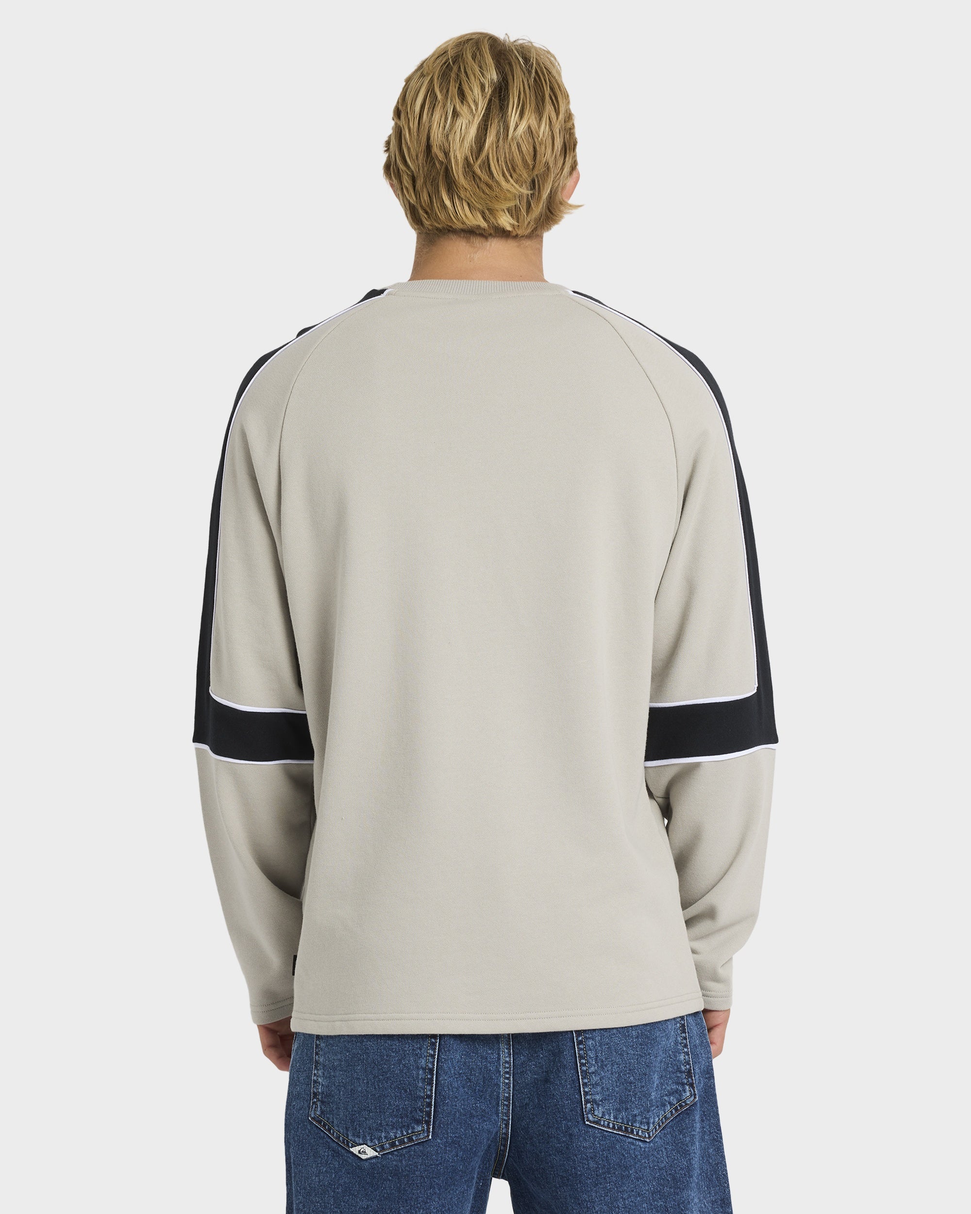 Mens Saturn Panel Crew Neck