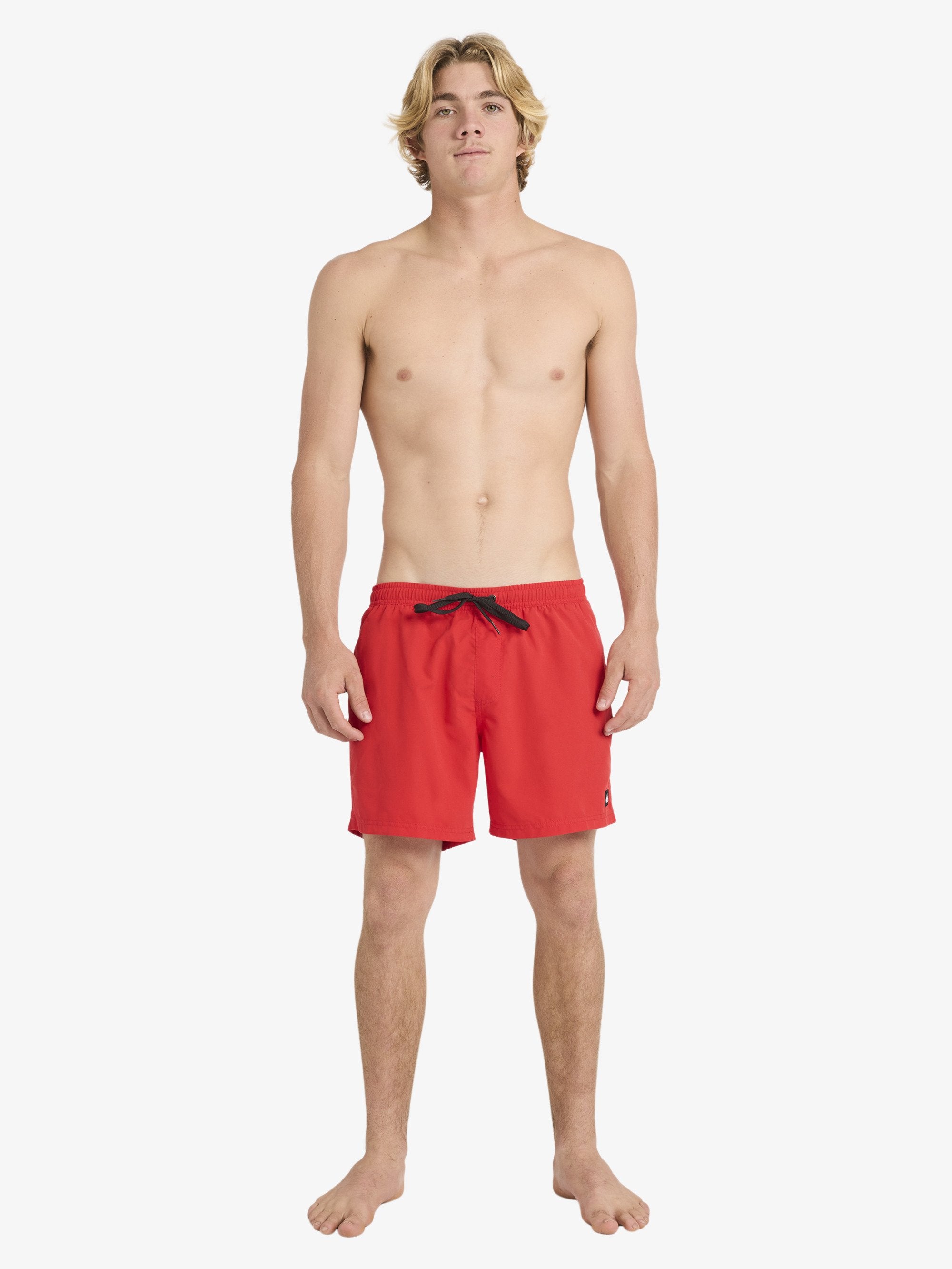 Mens Everyday Solid Volley 15" Swim Shorts