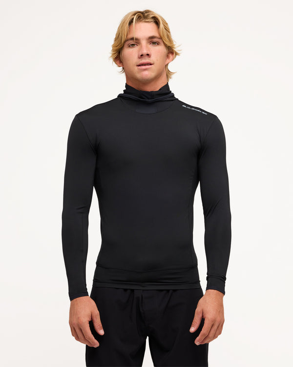 Mens Highline Hooded Long Sleeve Rash Vest