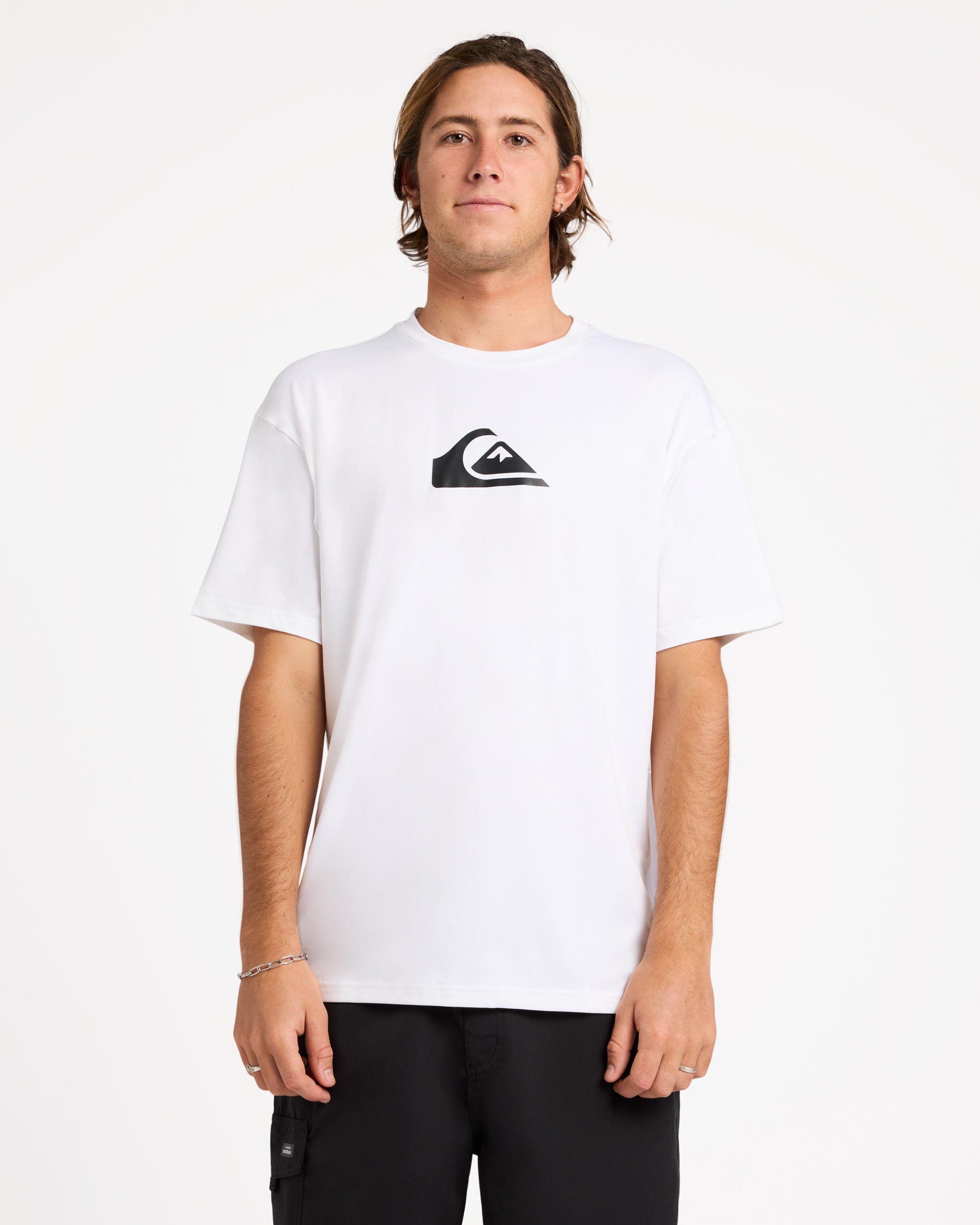 Mens Solid Streak Surf Shirt