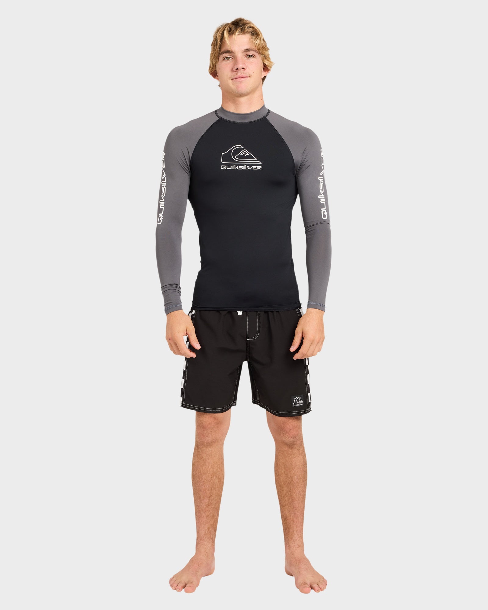 Mens On Tour Long Sleeve Rash Vest
