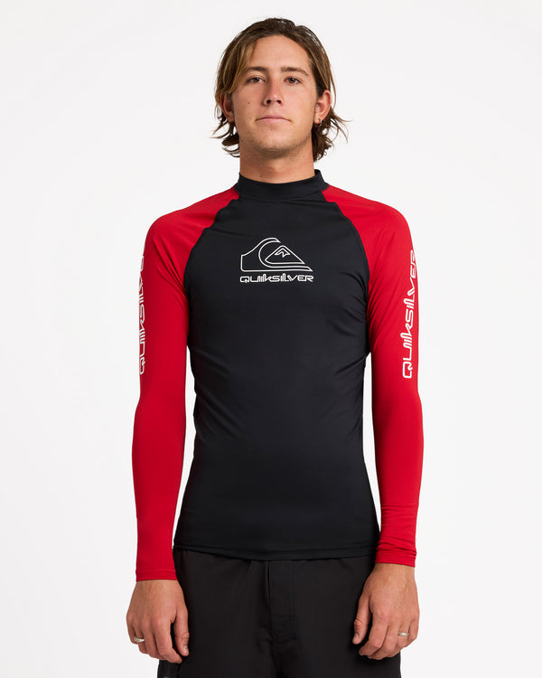 Mens On Tour Long Sleeve Rash Vest