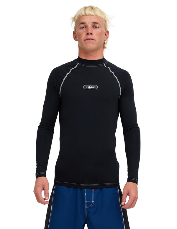 Mens Stab Long Sleeve Rash Vest