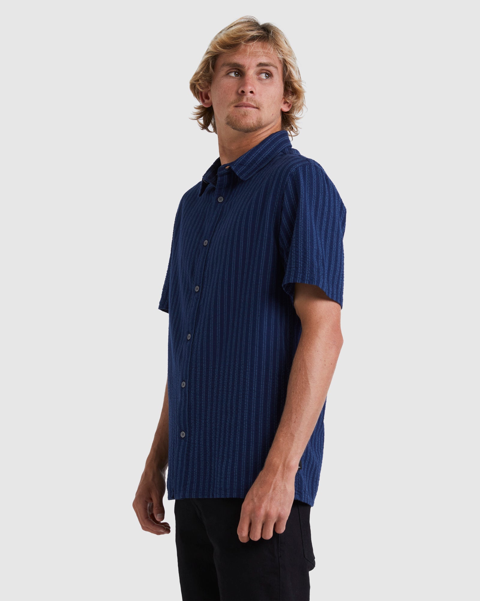 Mens Streak Short Sleeve Shirt