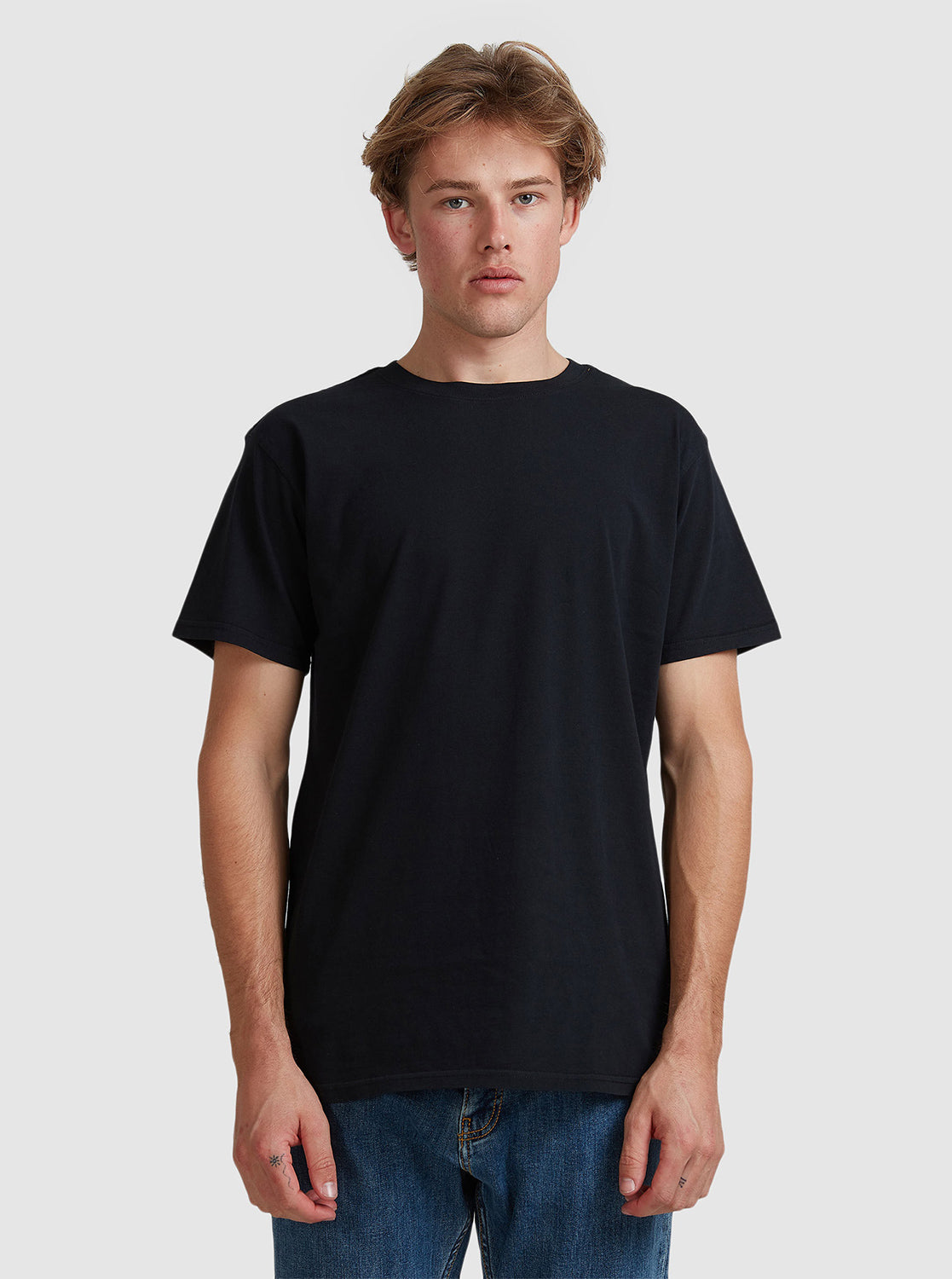 Mens Premium Washed Tee T-Shirt