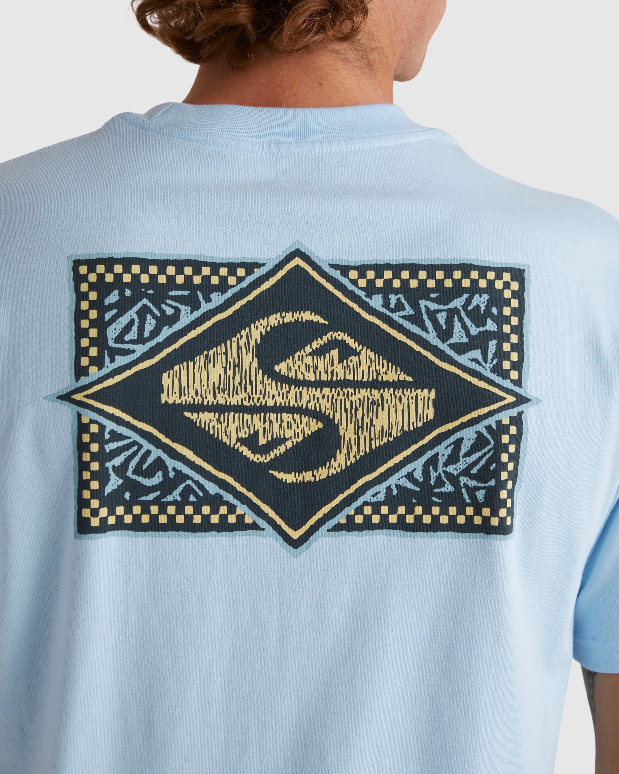 Mens Back Flash Oversized T-shirt