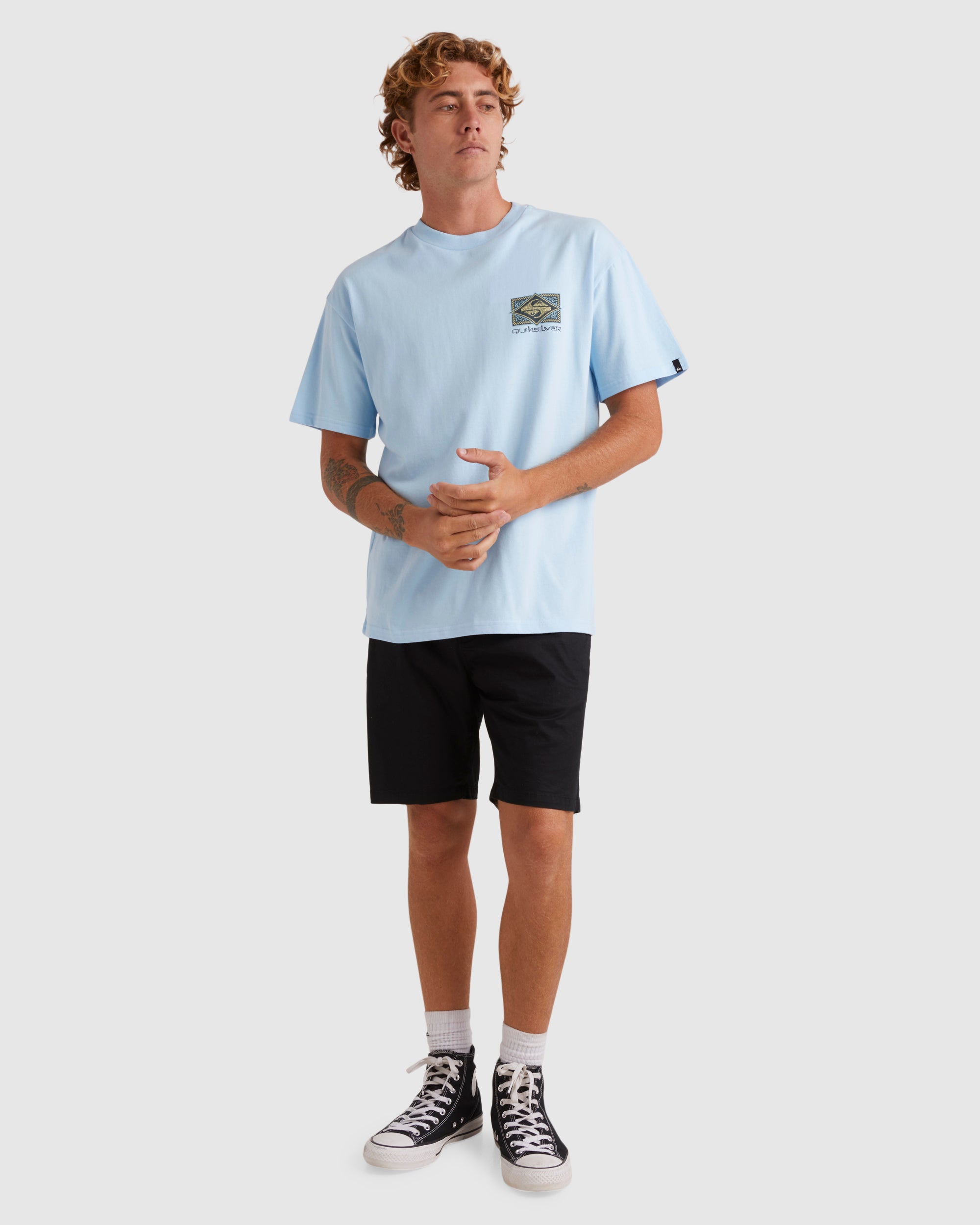 Mens Back Flash Oversized T-shirt