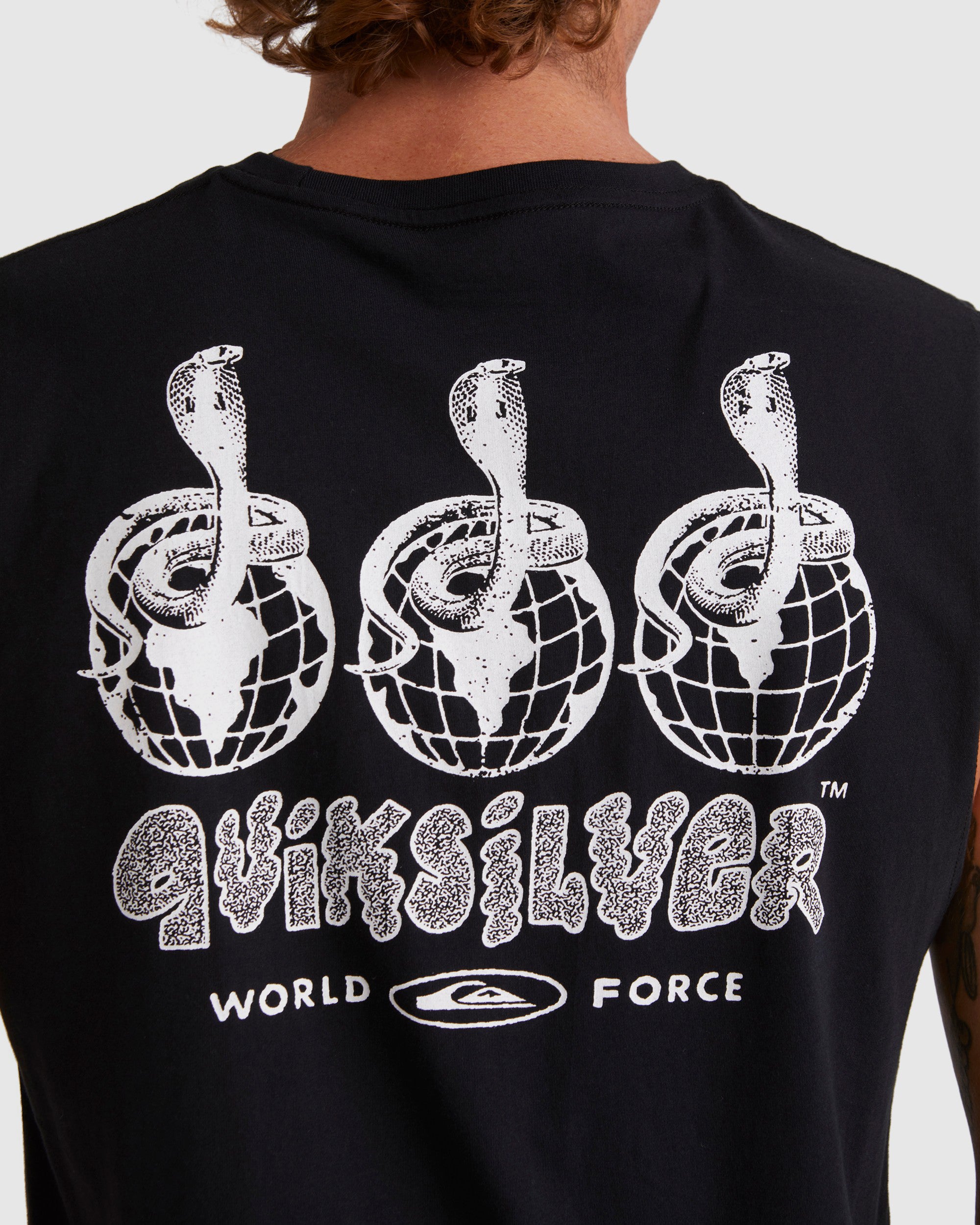 Mens Global Force Sleeveless Muscle T-Shirt