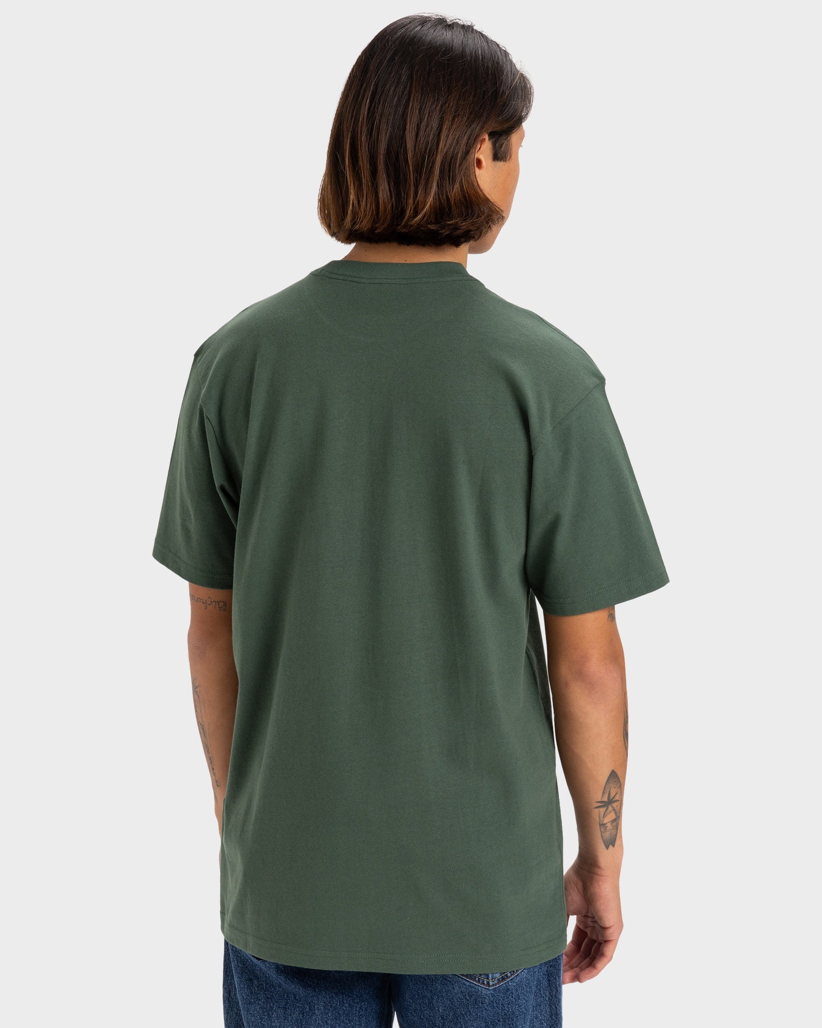 Mens Quiksilver Petroglyph Logo Dna T-Shirt