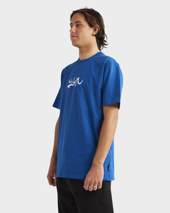 Mens Quiksilver Impaired Logo T-Shirt