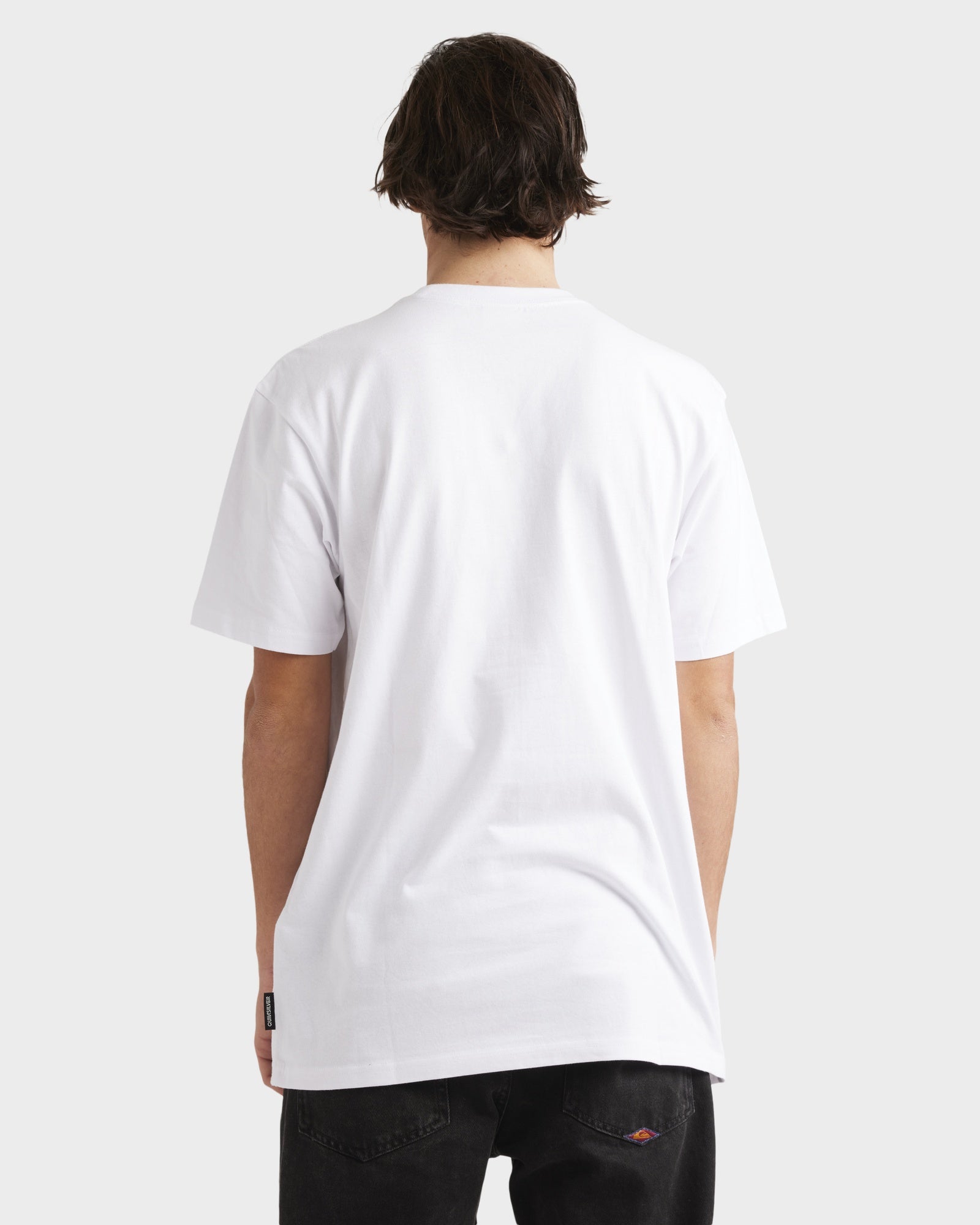 Mens Quiksilver Bubble Logo T-Shirt