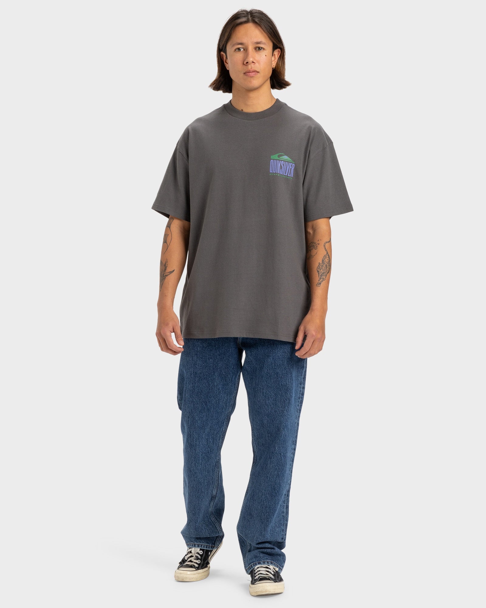 Mens Quiksilver World Force T-Shirt