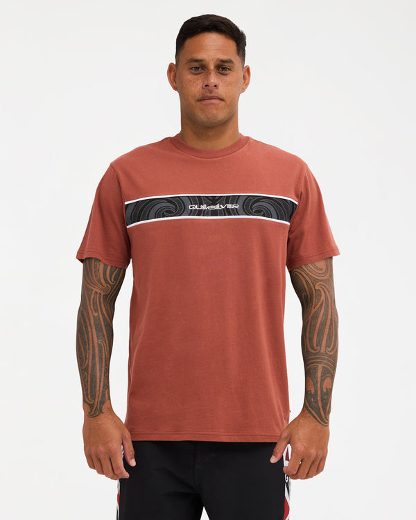 Mens Takarangi Panel T-Shirt