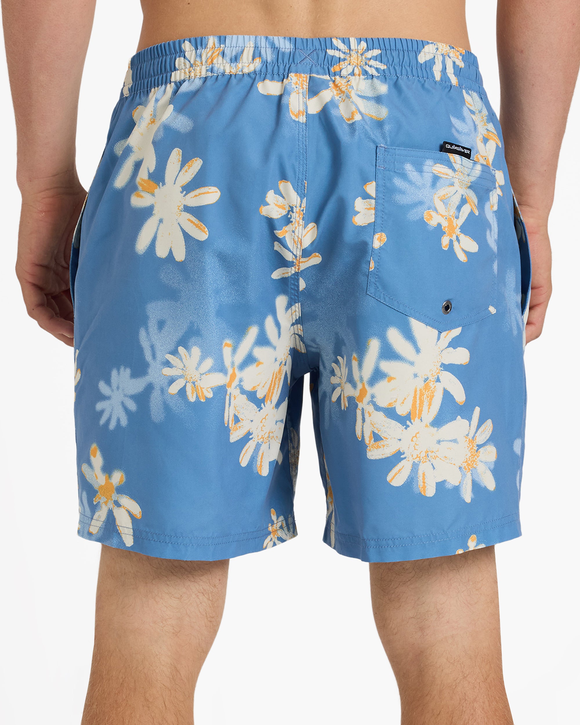 Mens Everyday Printed 17" Swim Shorts